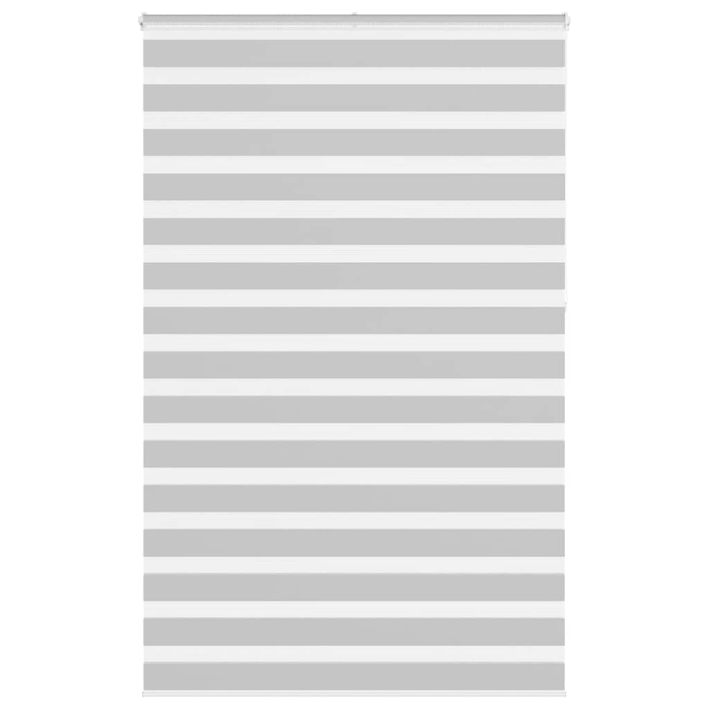 Zebra Blind Light Grey 150x230 cm Fabric Width 145.9 cm Polyester