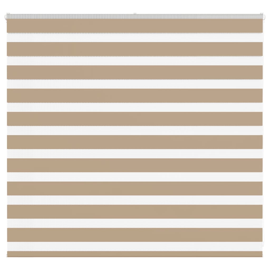 Zebra Blind Sand Brown 160x100 cm Fabric Width 155.9 cm Polyester