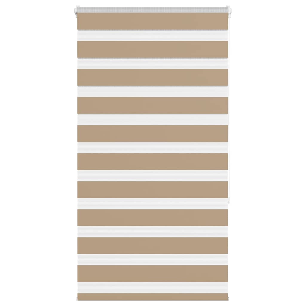 Zebra Blind Sand Brown 70x150 cm Fabric Width 65.9 cm Polyester
