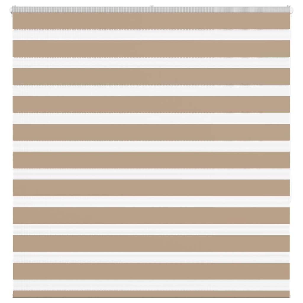 Zebra Blind Sand Brown 140x150 cm Fabric Width 135.9 cm Polyester