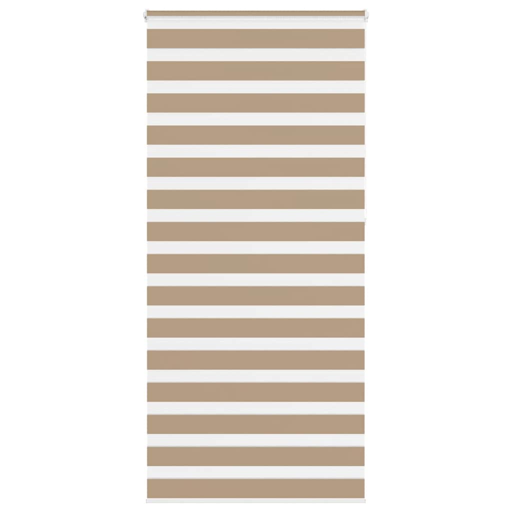 Zebra Blind Sand Brown 115x230 cm Fabric Width 110.9 cm Polyester