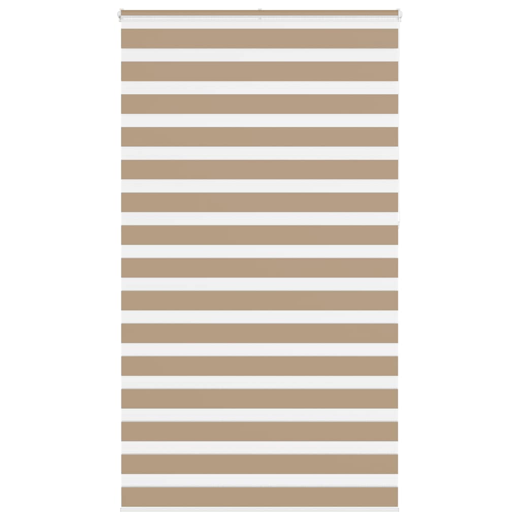 Zebra Blind Sand Brown 120x230 cm Fabric Width 115.9 cm Polyester