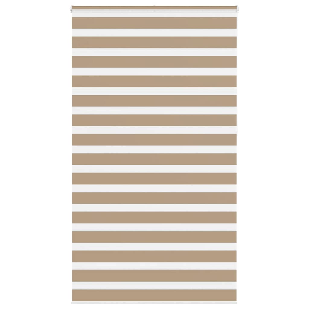 Zebra Blind Sand Brown 130x230 cm Fabric Width 125.9 cm Polyester