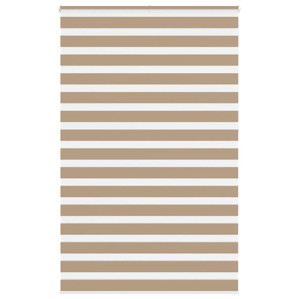 Zebra Blind Sand Brown 150x230 cm Fabric Width 145.9 cm Polyester