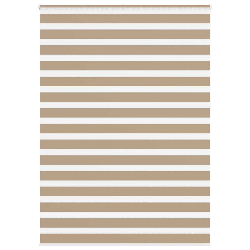 Zebra Blind Sand Brown 155x230 cm Fabric Width 150.9 cm Polyester