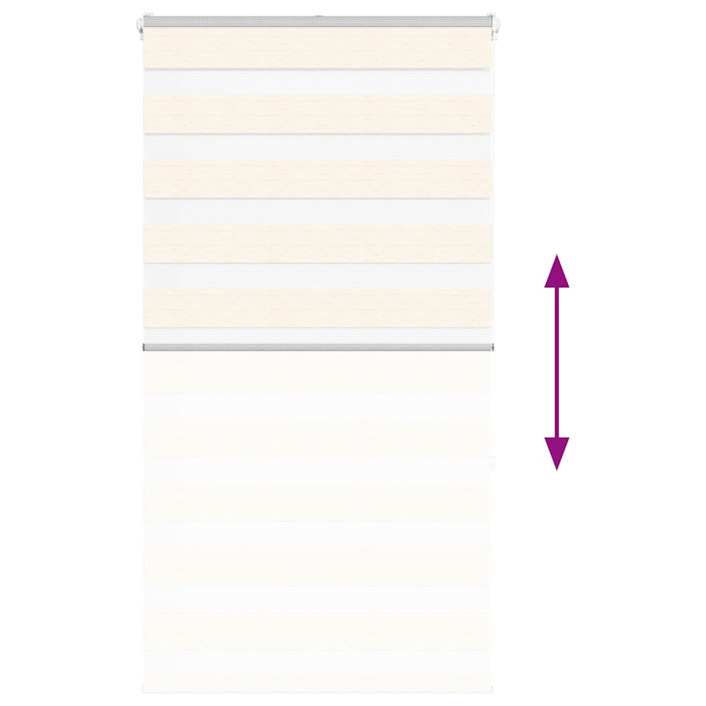 Zebra Blind Marble Beige 75x150 cm Fabric Width 70.9 cm Polyester