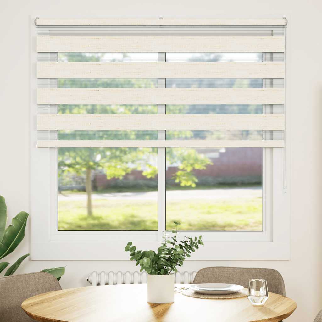 Zebra Blind Marble Beige 145x150 cm Fabric Width 140.9 cm Polyester