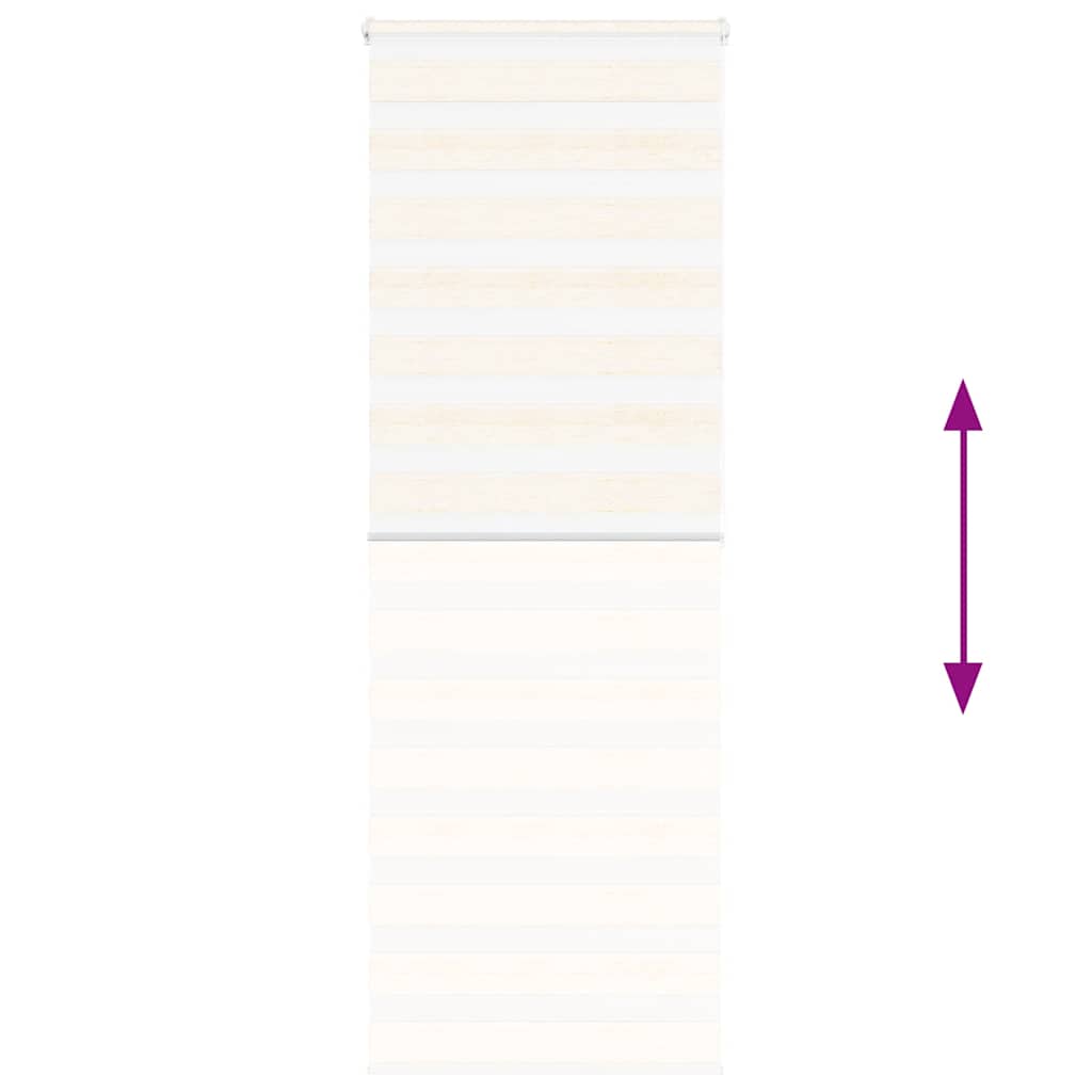 Zebra Blind Marble Beige 90x200 cm Fabric Width 85.9 cm Polyester
