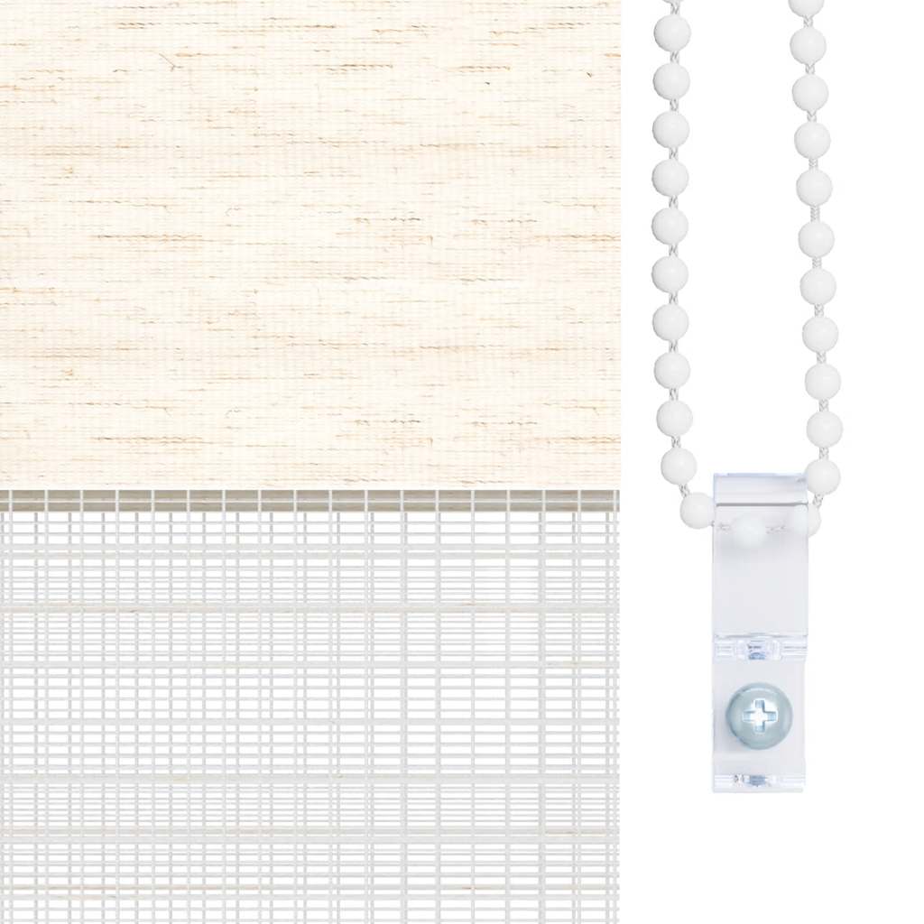 Zebra Blind Marble Beige 105x200 cm Fabric Width 100.9 cm Polyester