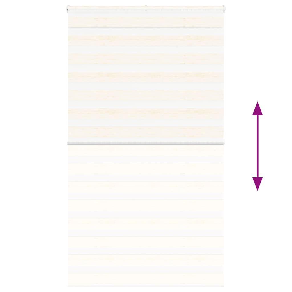 Zebra Blind Marble Beige 120x200 cm Fabric Width 115.9 cm Polyester