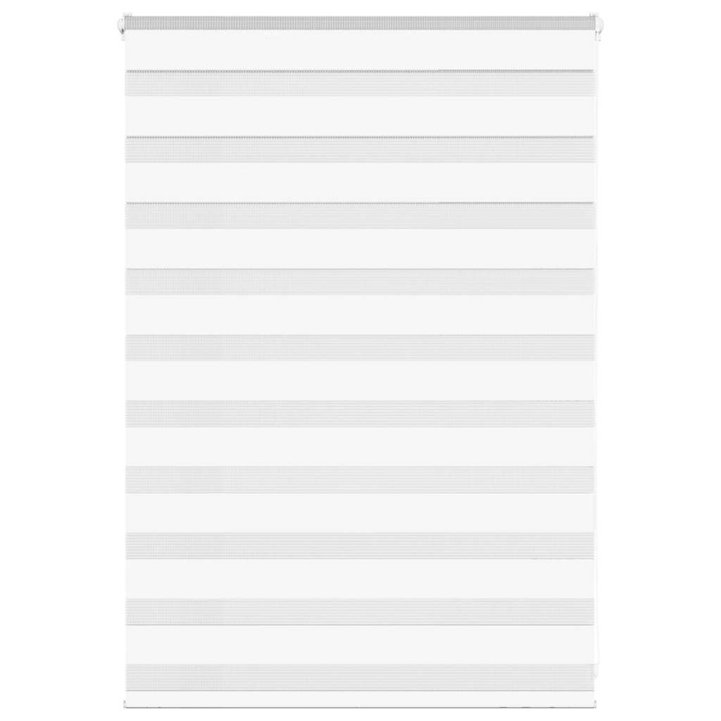 Zebra Blind White 95x100 cm Fabric Width 90.9 cm Polyester