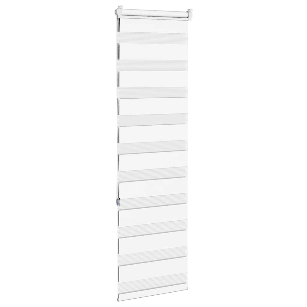 Zebra Blind White 40x150 cm Fabric Width 35.9 cm Polyester