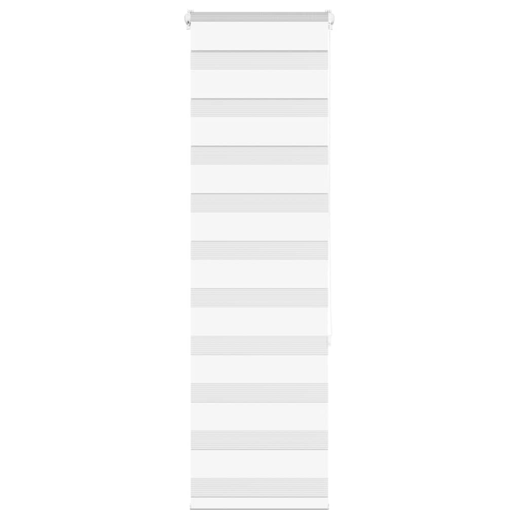 Zebra Blind White 50x150 cm Fabric Width 45.9 cm Polyester