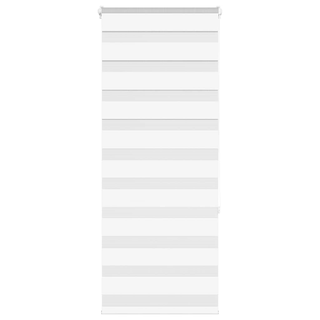 Zebra Blind White 55x150 cm Fabric Width 50.9 cm Polyester