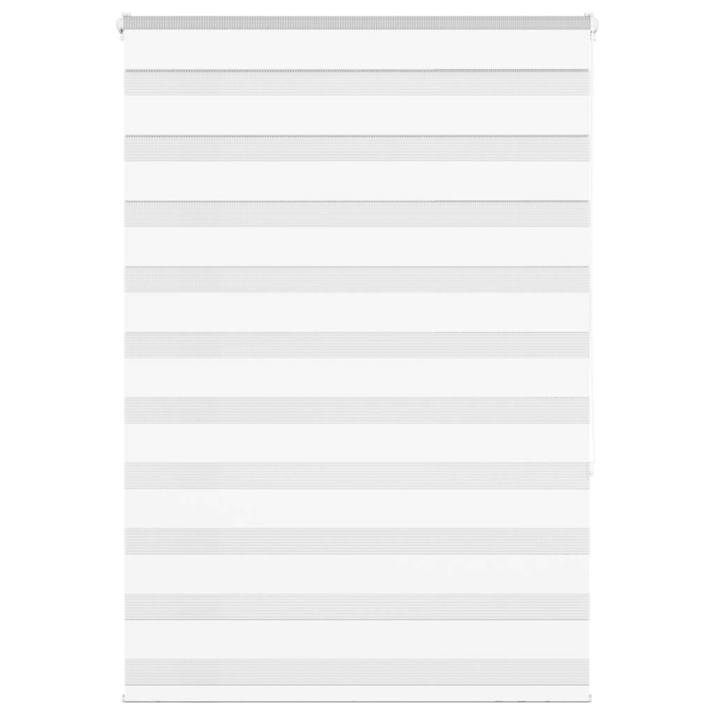 Zebra Blind White 100x150 cm Fabric Width 95.9 cm Polyester