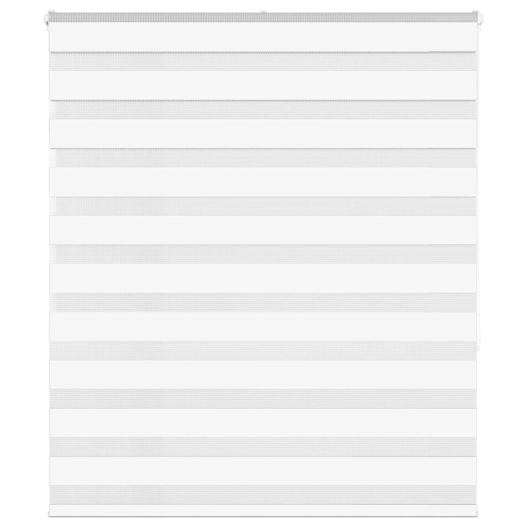 Zebra Blind White 120x150 cm Fabric Width 115.9 cm Polyester