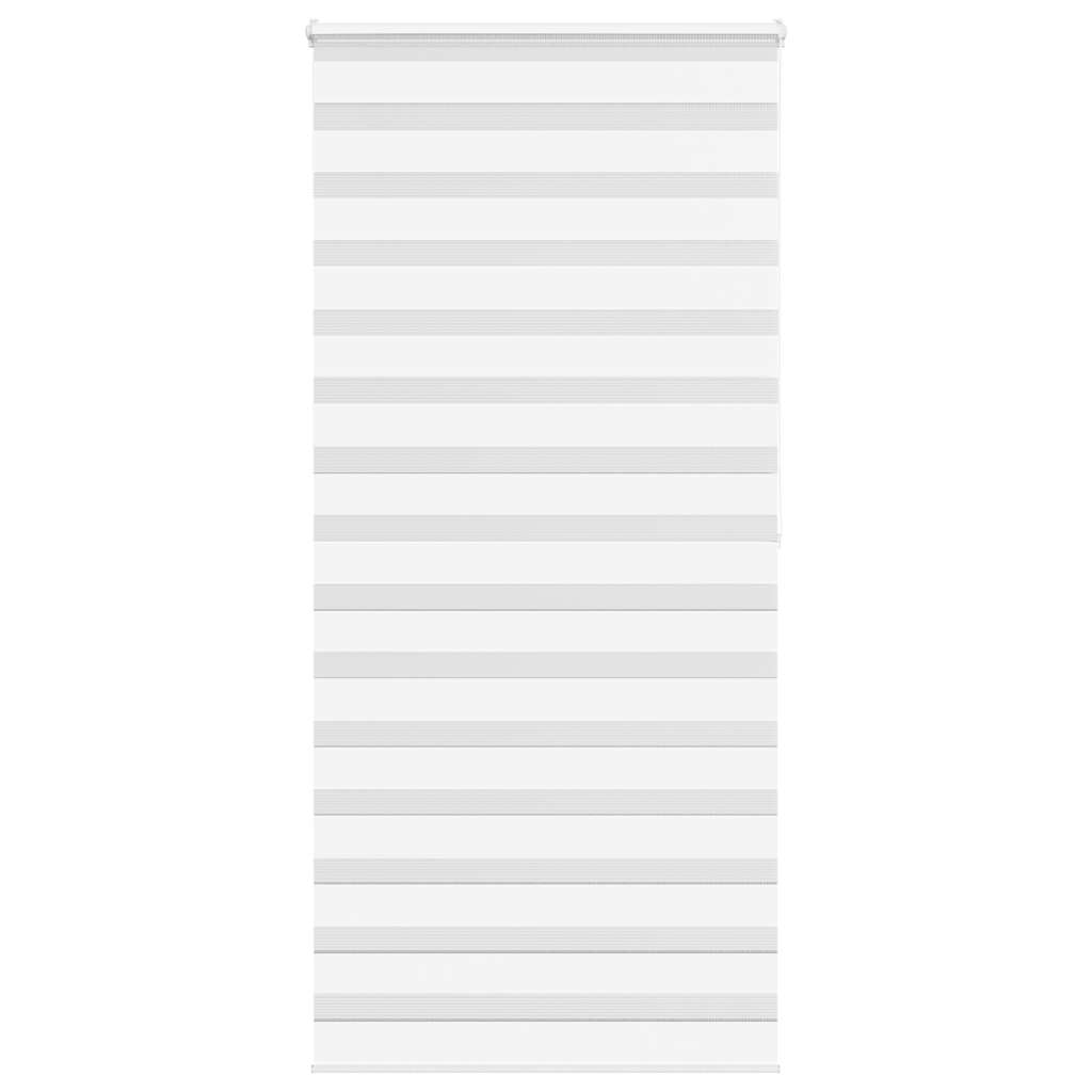 Zebra Blind White 100x200 cm Fabric Width 95.9 cm Polyester