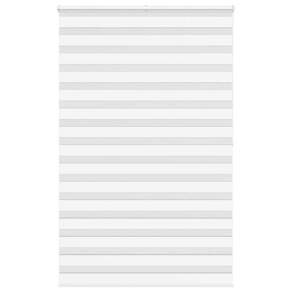 Zebra Blind White 145x200 cm Fabric Width 140.9 cm Polyester