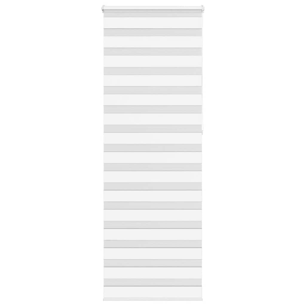 Zebra Blind White 75x230 cm Fabric Width 70.9 cm Polyester