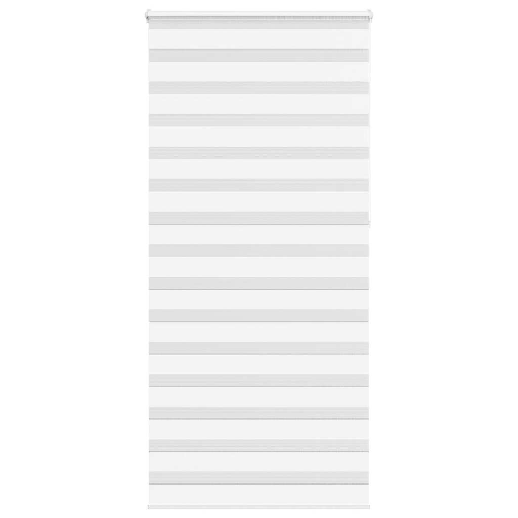 Zebra Blind White 100x230 cm Fabric Width 95.9 cm Polyester