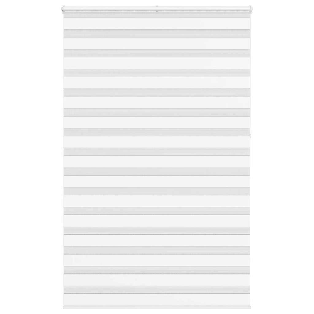 Zebra Blind White 145x230 cm Fabric Width 140.9 cm Polyester
