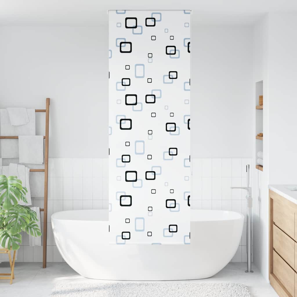 Shower Roller Blind 60x240 cm Fabric Width 56 cm