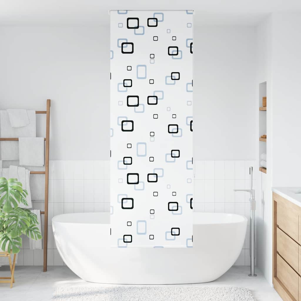 Shower Roller Blind 70x240 cm Fabric Width 66 cm