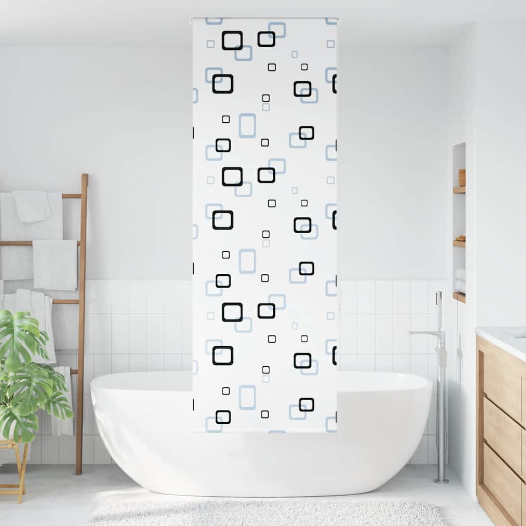 Shower Roller Blind 80x240 cm Fabric Width 76 cm