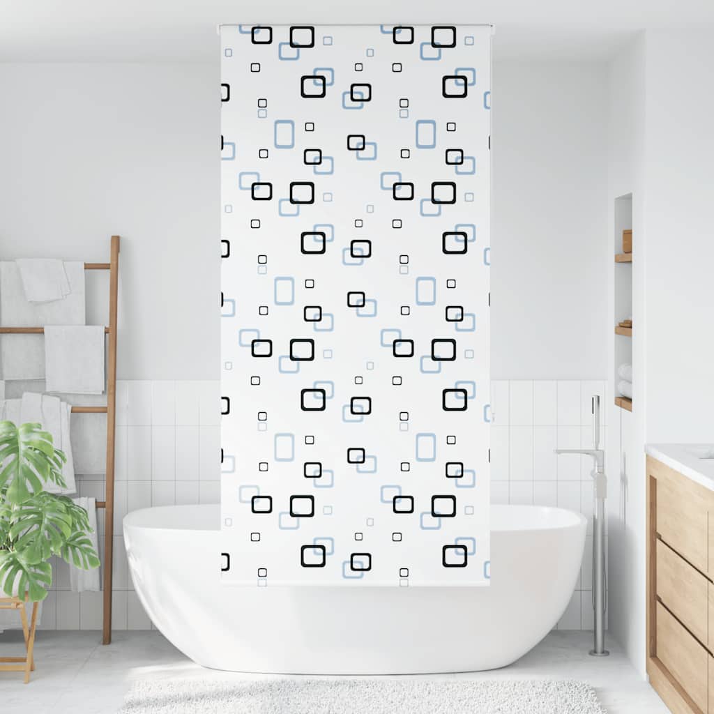 Shower Roller Blind 90x240 cm Fabric Width 86 cm
