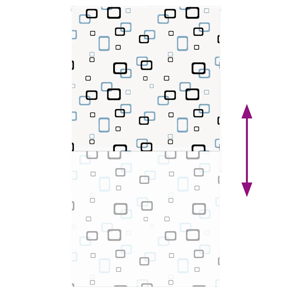 Shower Roller Blind 130x240 cm Fabric Width 126 cm