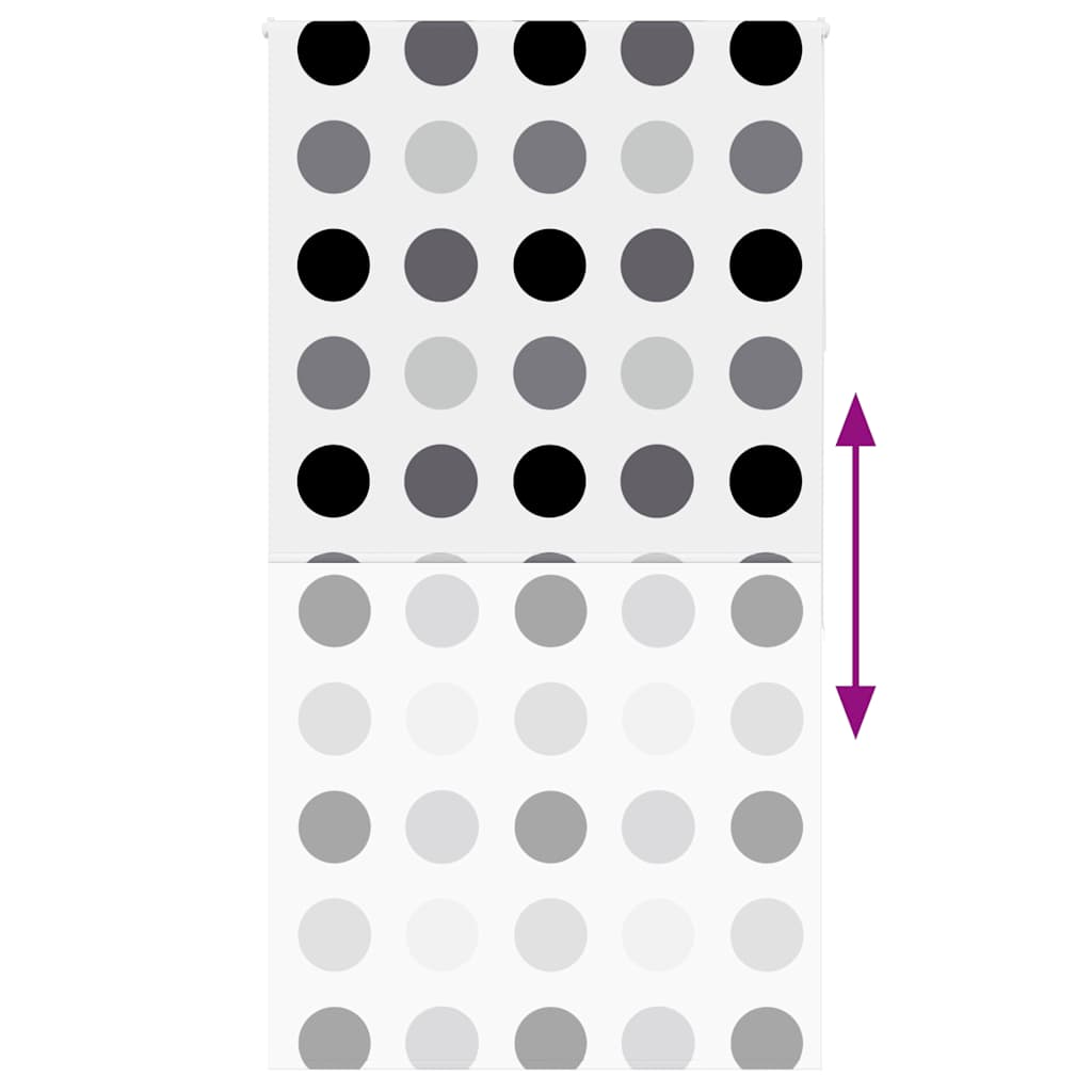 Shower Roller Blind 140x240 cm Fabric Width 136 cm