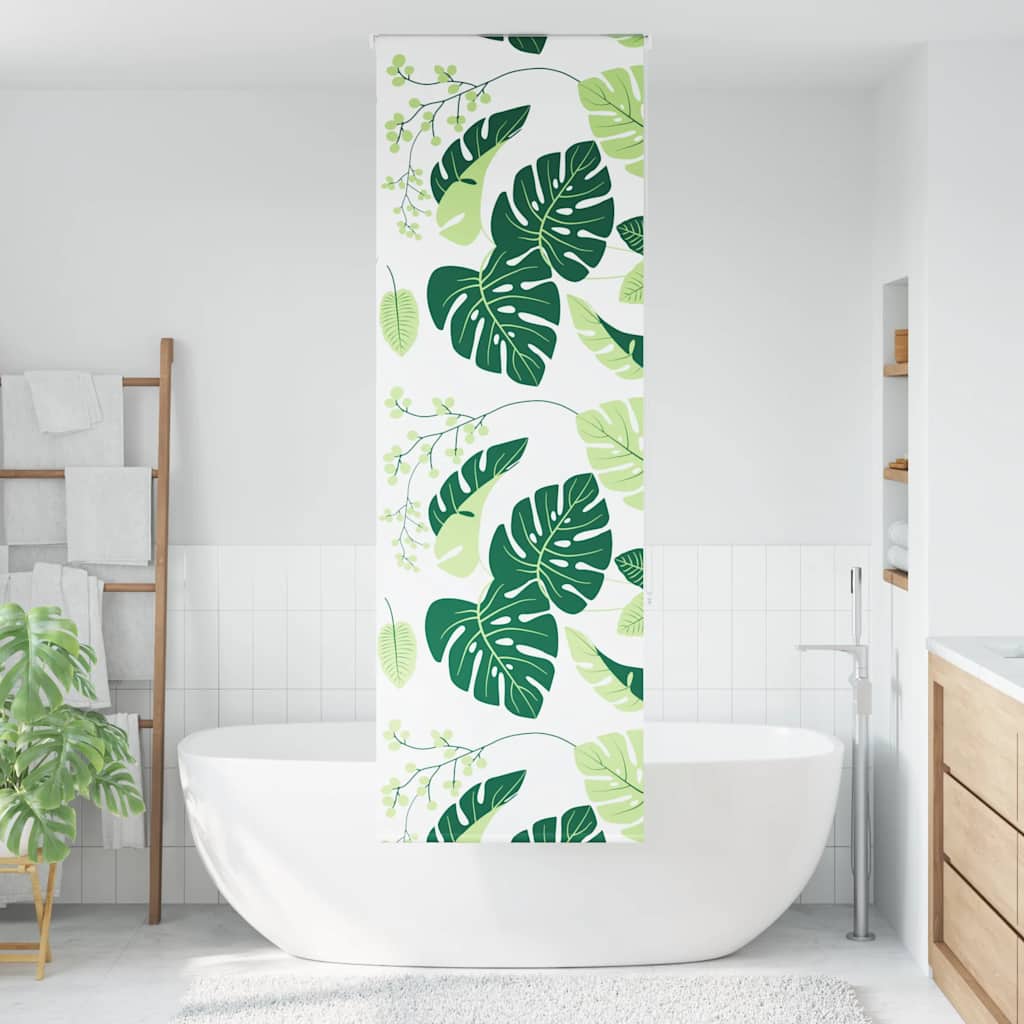 Shower Roller Blind 80x240 cm Fabric Width 76 cm