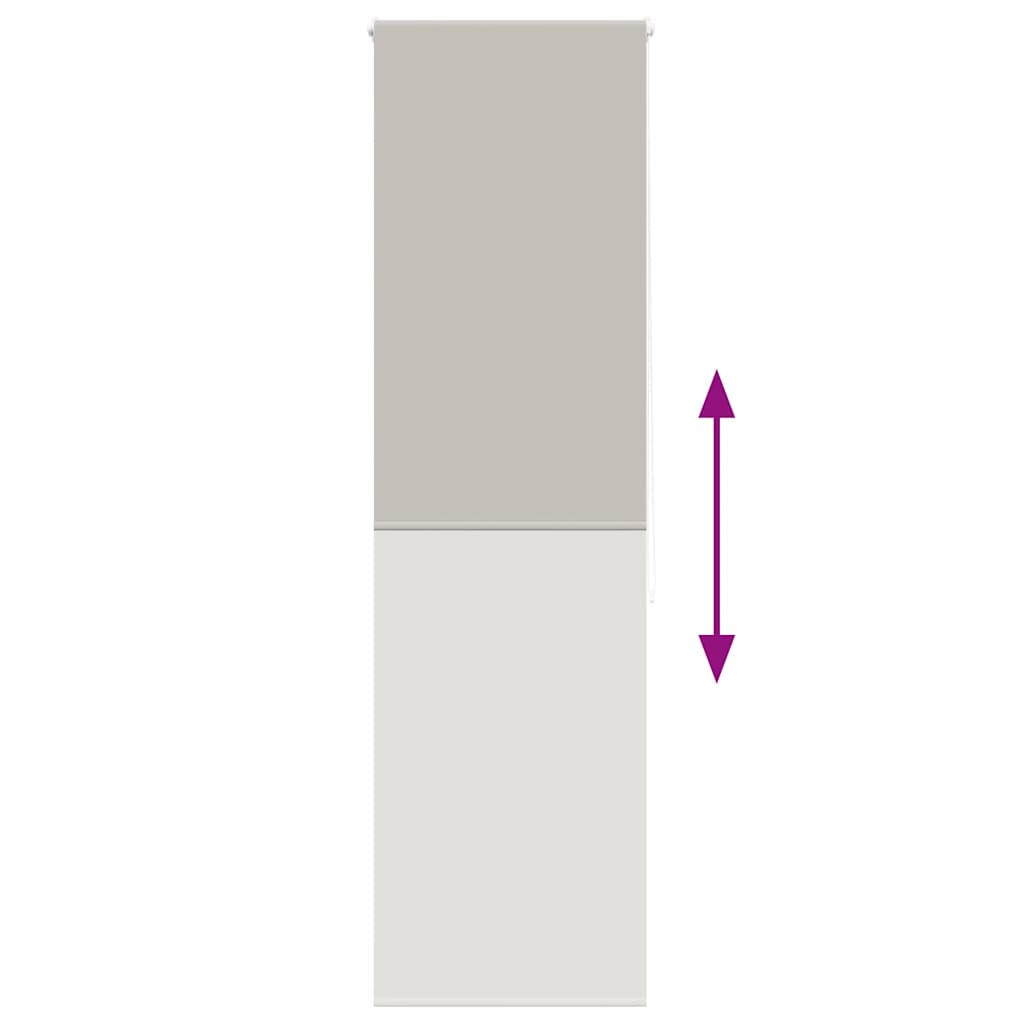 Shower Roller Blind 70x240 cm Fabric Width 66 cm