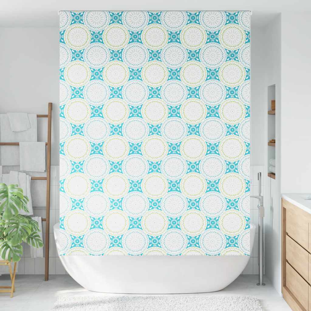 Shower Roller Blind 150x240 cm Fabric Width 146 cm