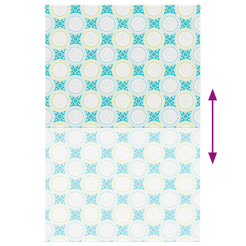 Shower Roller Blind 160x240 cm Fabric Width 156 cm