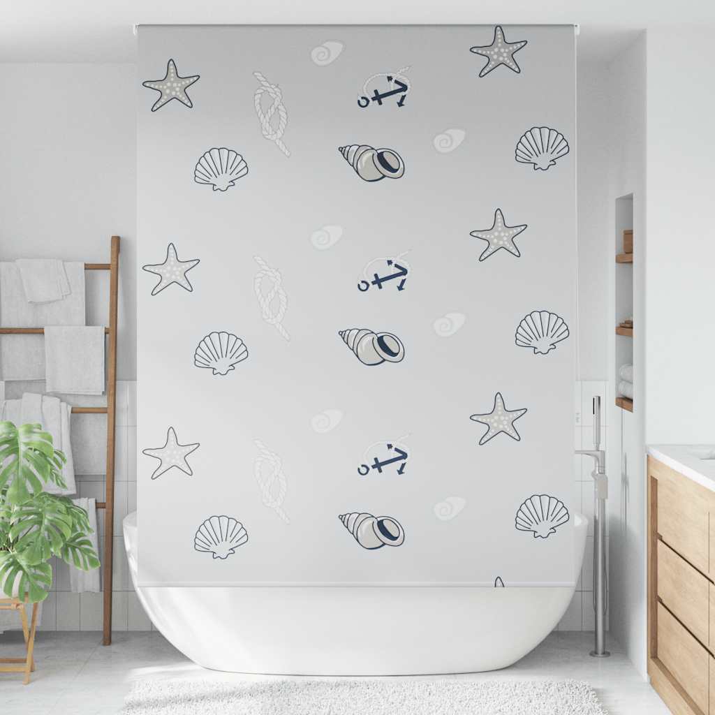 Shower Roller Blind 160x240 cm Fabric Width 156 cm
