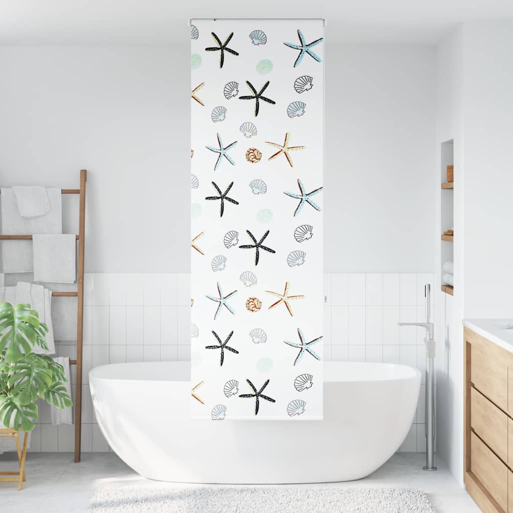Shower Roller Blind 60x240 cm Fabric Width 56 cm