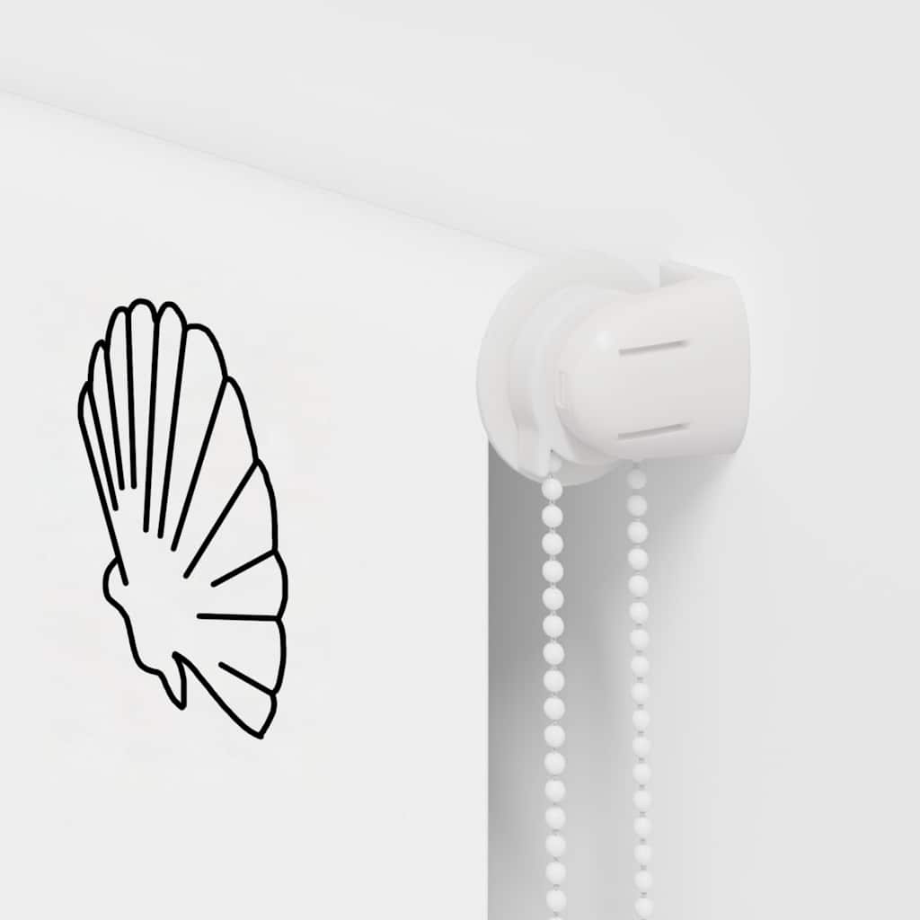 Shower Roller Blind 60x240 cm Fabric Width 56 cm