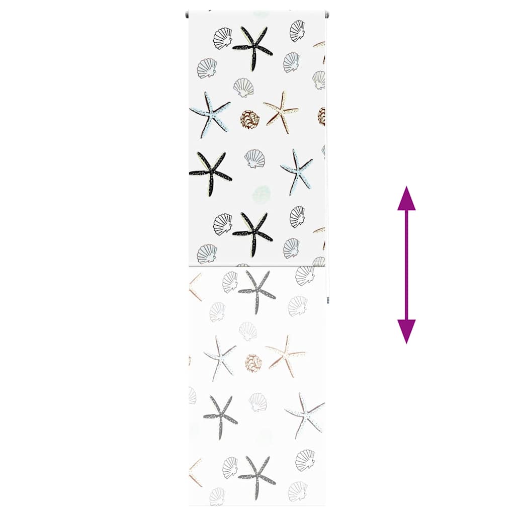 Shower Roller Blind 60x240 cm Fabric Width 56 cm