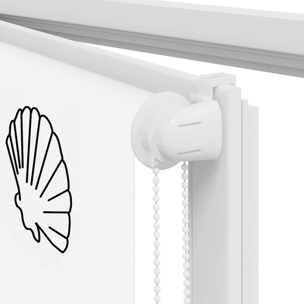 Shower Roller Blind 60x240 cm Fabric Width 56 cm