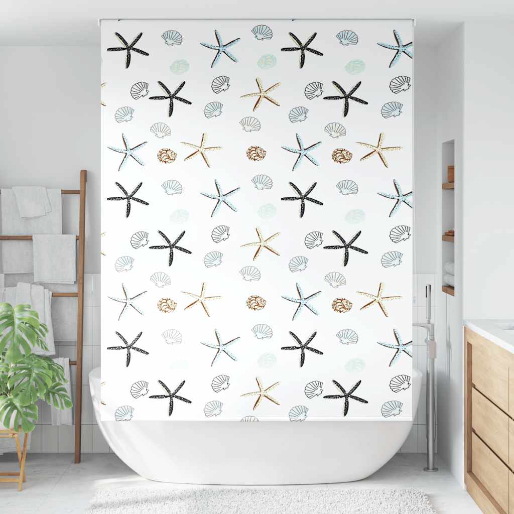 Shower Roller Blind 150x240 cm Fabric Width 146 cm