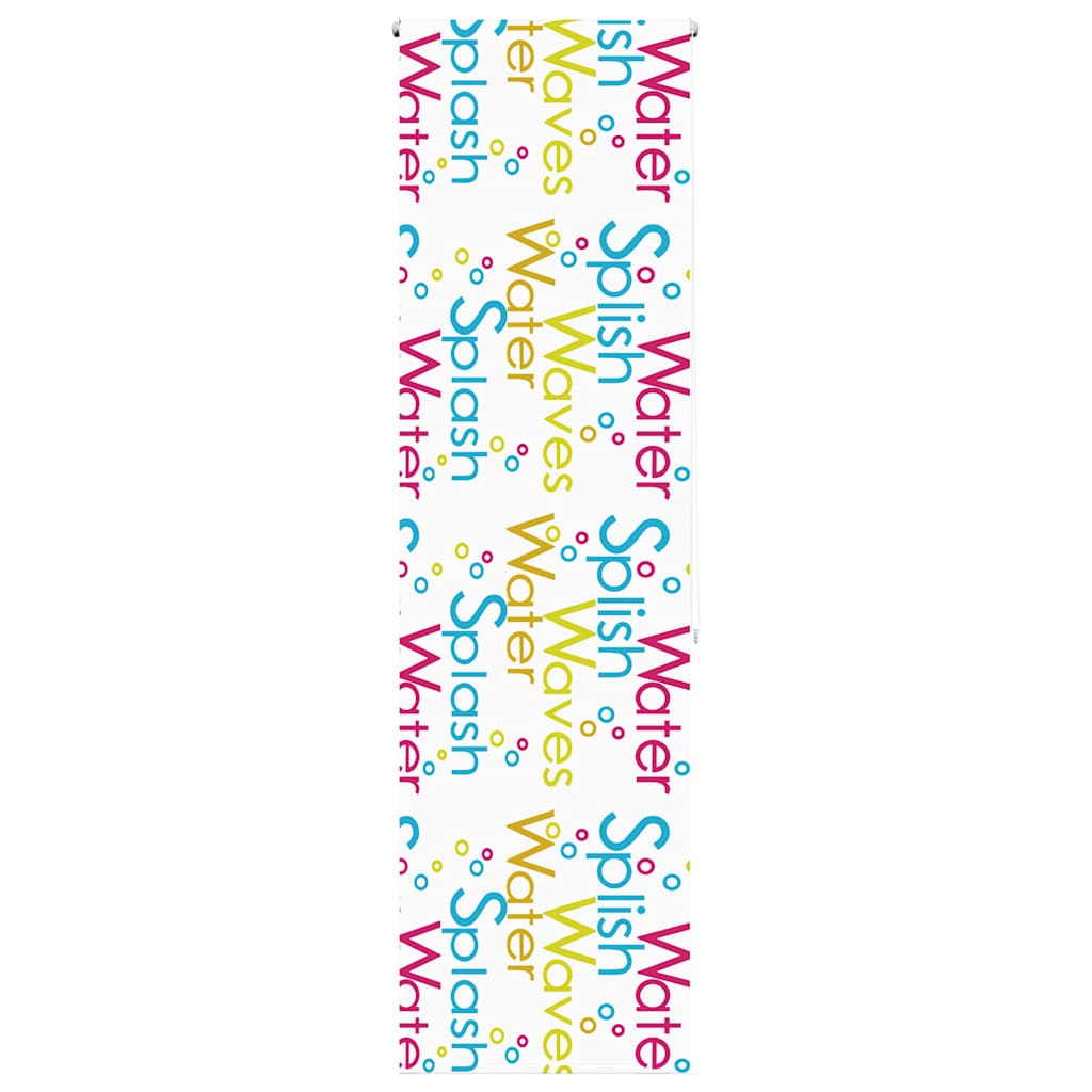 Shower Roller Blind 80x240 cm Fabric Width 76 cm