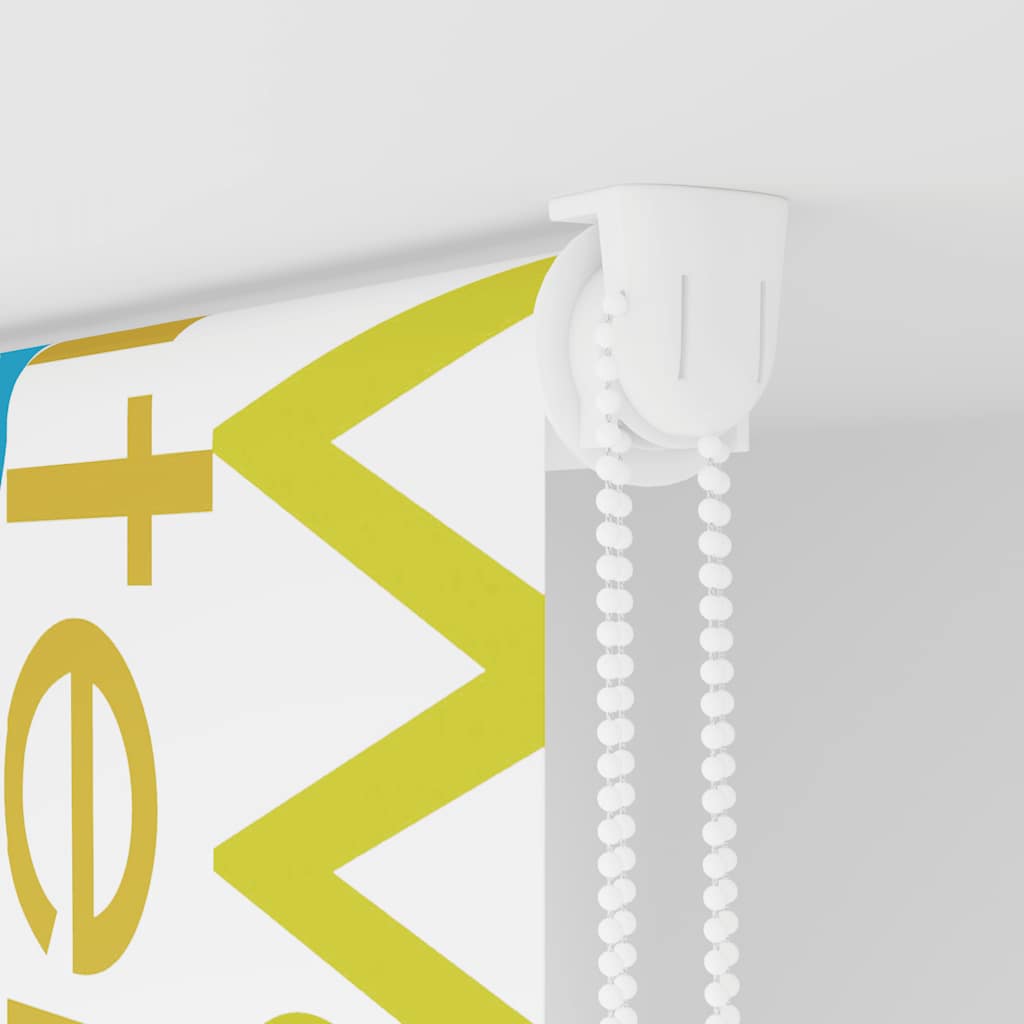 Shower Roller Blind 130x240 cm Fabric Width 126 cm