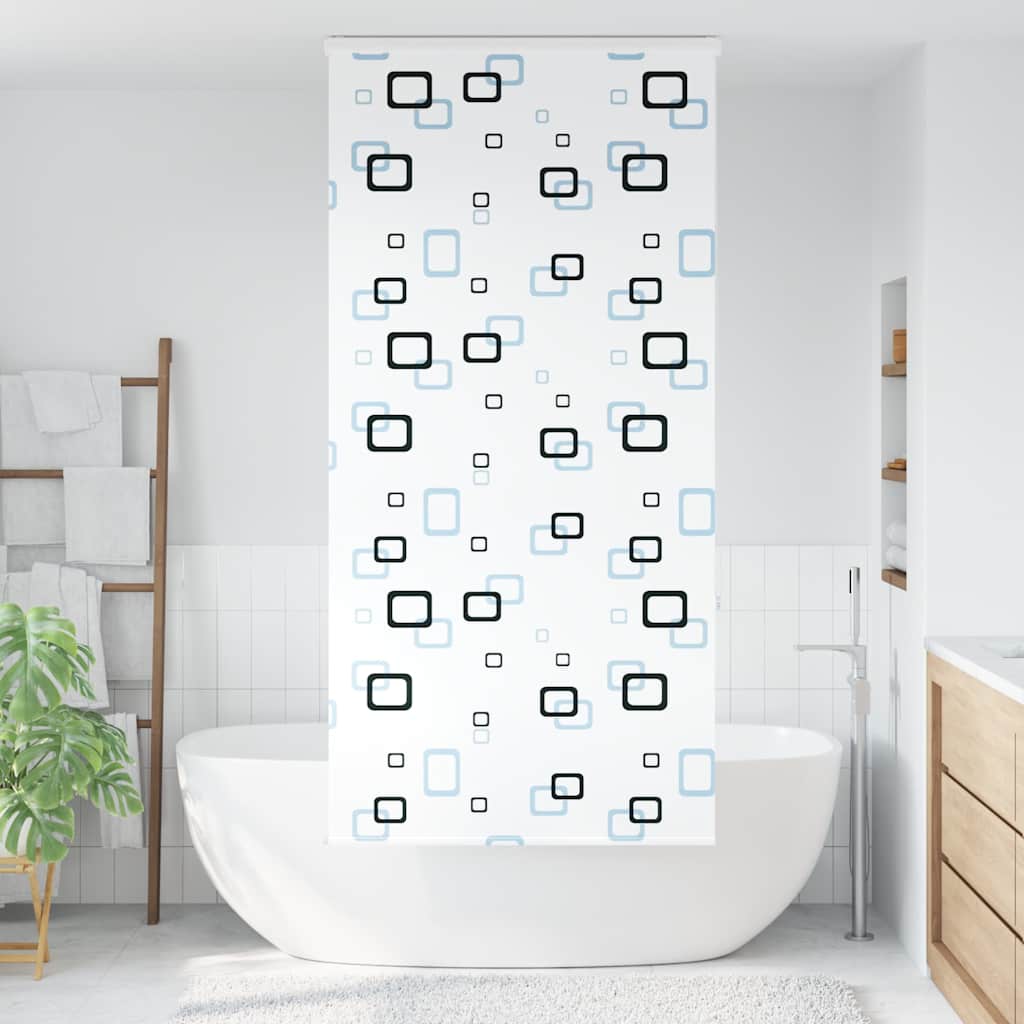 Shower Roller Blind with Cassette 100x240 cm Fabric Width 96 cm