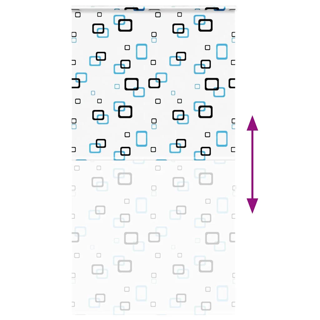 Shower Roller Blind with Cassette 130x240 cm Fabric Width 126 cm