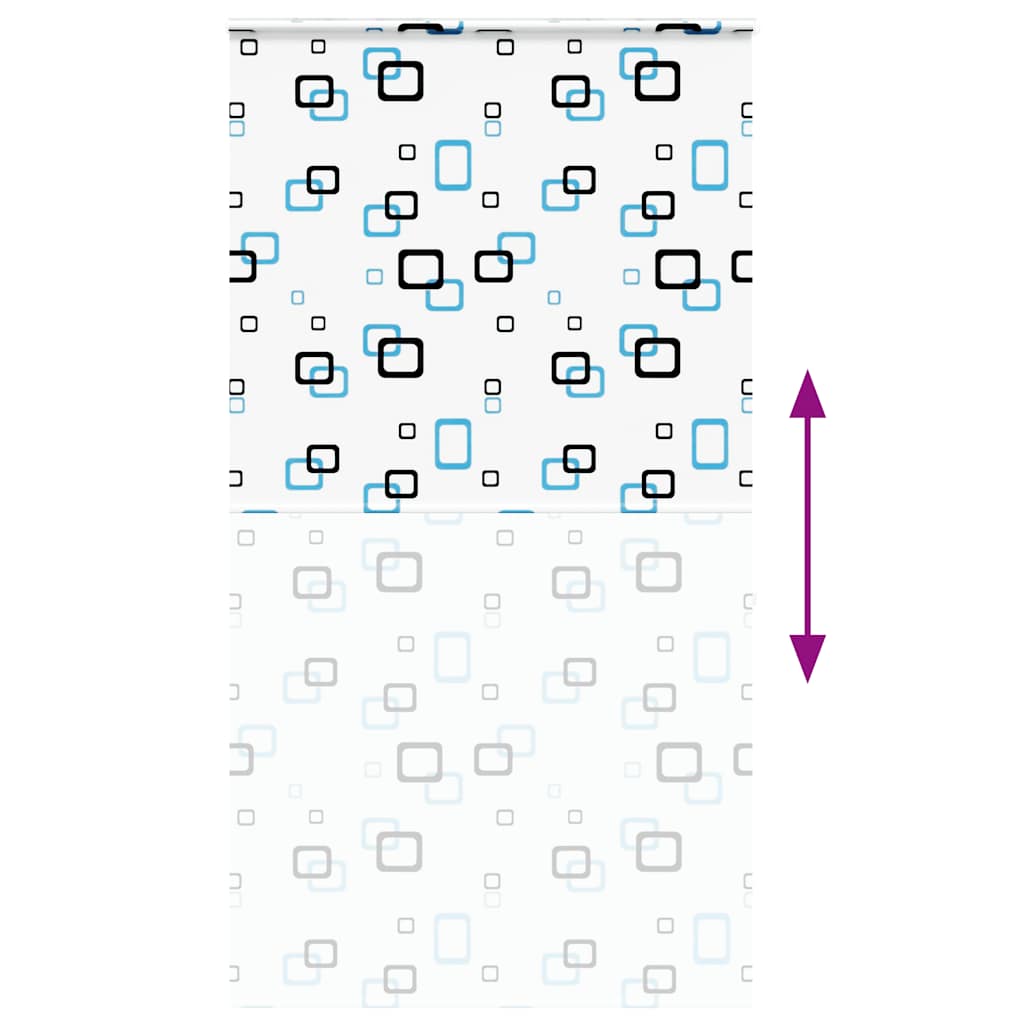 Shower Roller Blind with Cassette 140x240 cm Fabric Width 136 cm