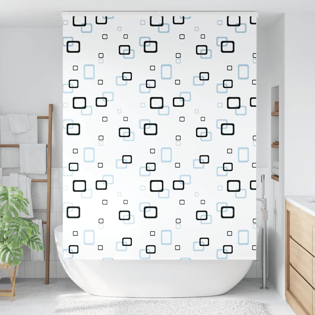 Shower Roller Blind with Cassette 150x240 cm Fabric Width 146 cm