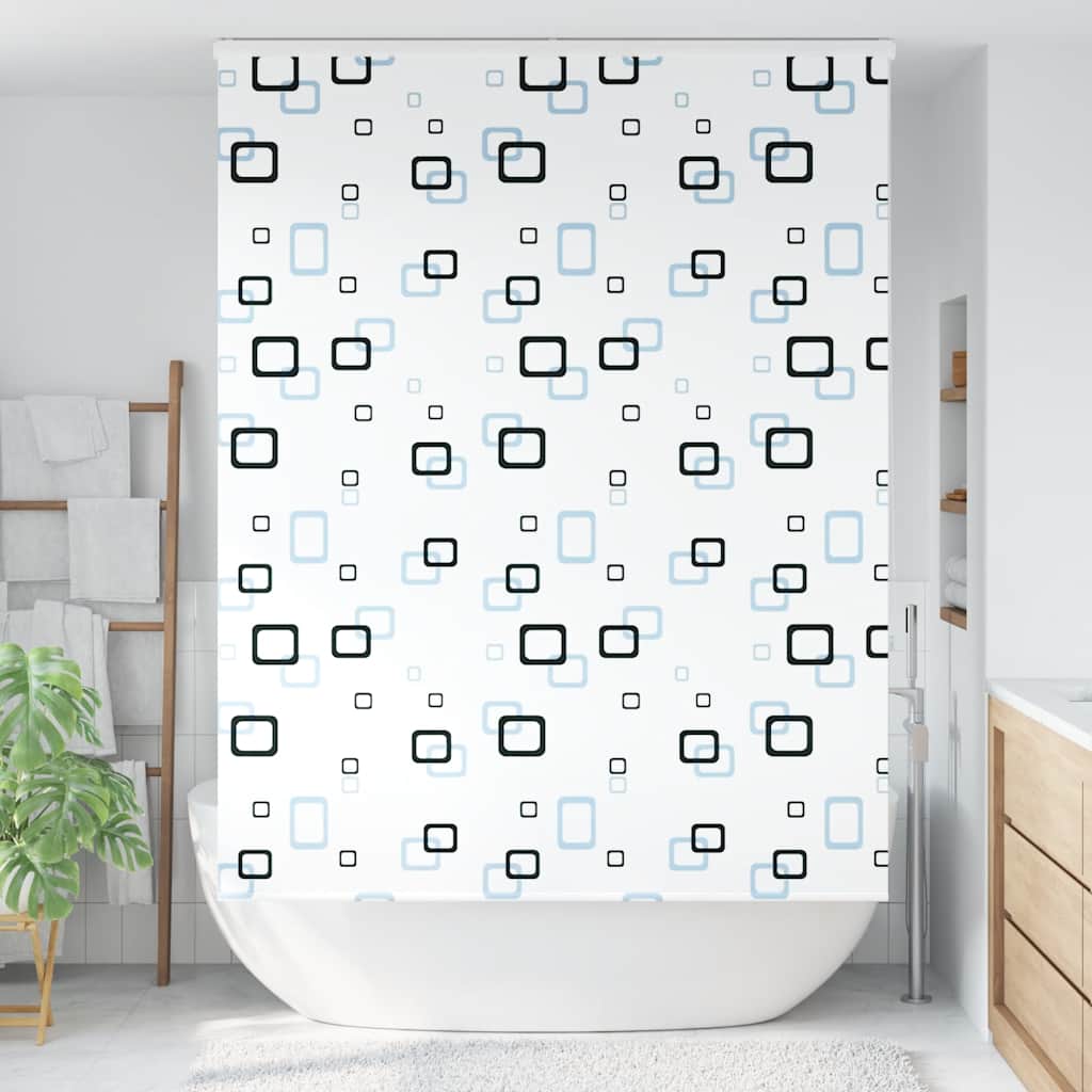 Shower Roller Blind with Cassette 160x240 cm Fabric Width 156 cm