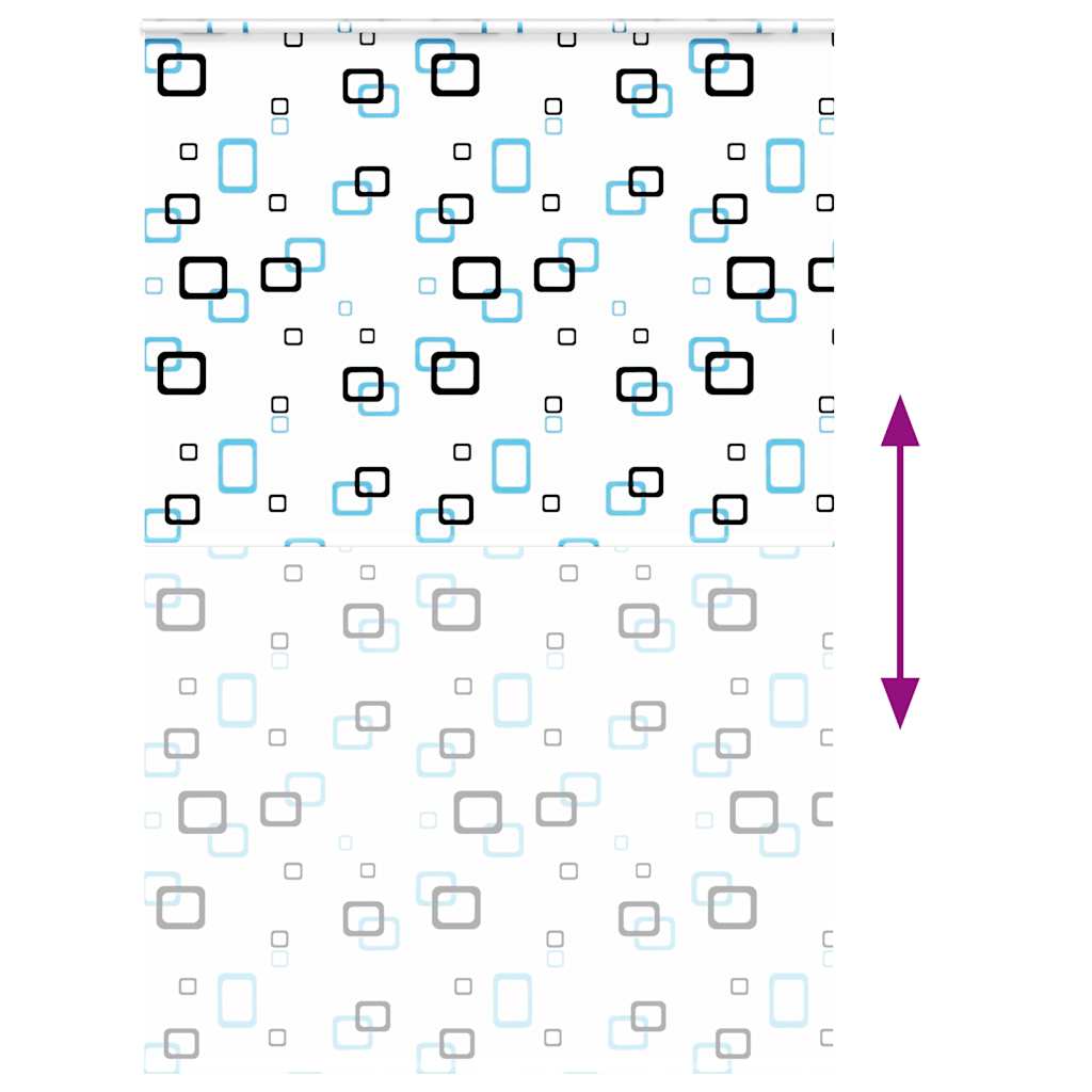 Shower Roller Blind with Cassette 160x240 cm Fabric Width 156 cm