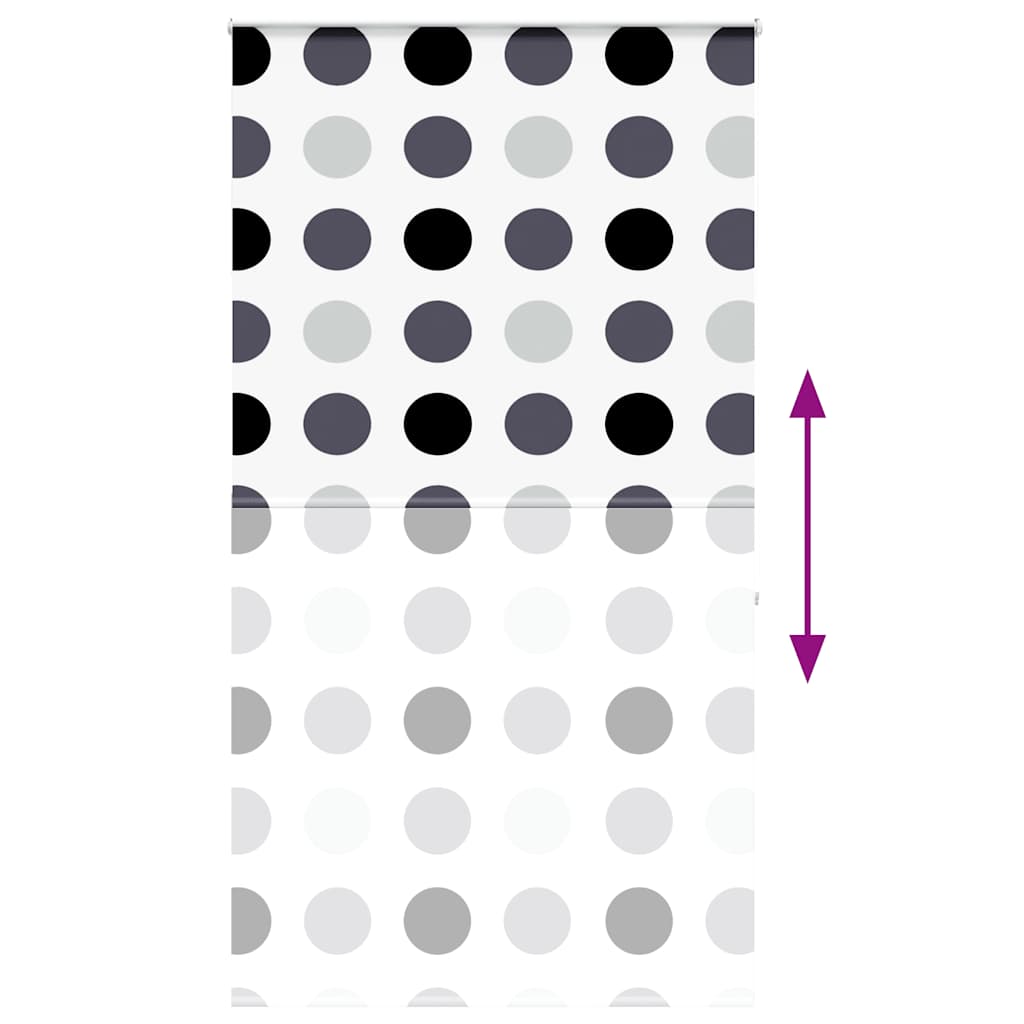 Shower Roller Blind with Cassette 140x240 cm Fabric Width 136 cm